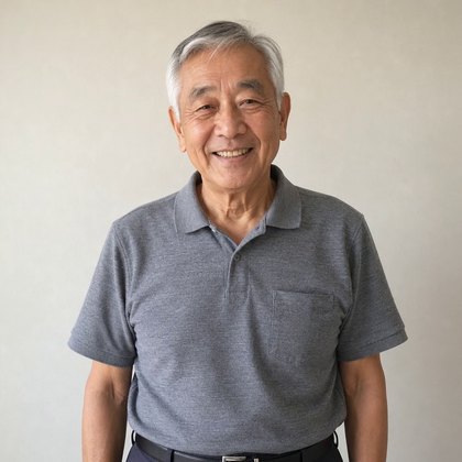 お父さんの写真の例